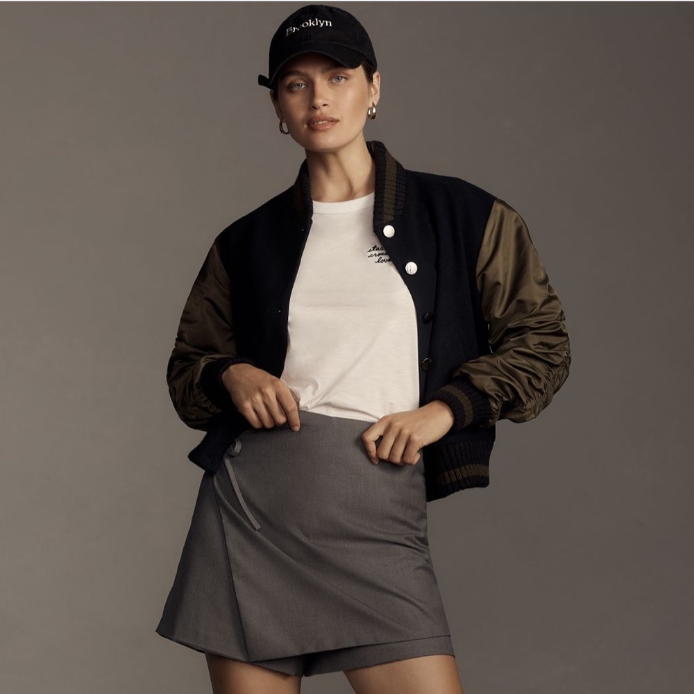 Avec Les Filles Side-Tie Skort
